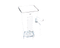 VITA-MIX (VITAMIX) 15502 BLENDER CONTAINER 48 OZ. (1.4 LITER) POLYCARBONATE/STACKABLE NO ICE BLADE ASSEMBLY AND NO LID FOR TOUCH & GO BLENDING STATION TM DRINK MACHINE BARBOSS VITA-PRO TM AND VITA-PREP TM NSF CERTIFIED