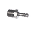 WARING 036483 SS BARBED HOSE FITTING 3/8 HOSE; 1/2NPT