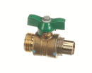 WHALEN COMPANY PPVBLWHOSB 1/2 BALL VALVE WITH HOSE BIBB