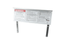 WINSTON PS1210 PANEL DANGR LABL FRYER ENGLISH