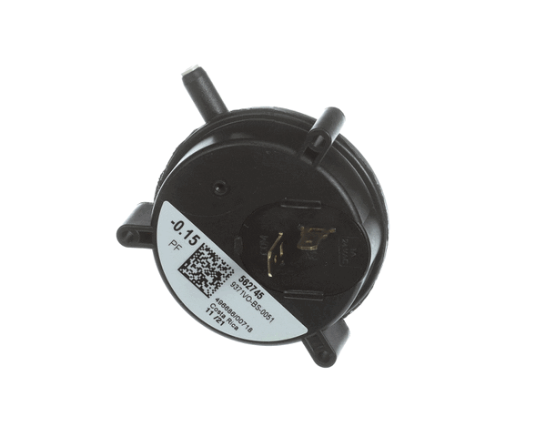 YORK S1-02435929000 SWITCH PRESSURE AIR 0.15 IWC ON FALL SPNO