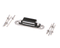 ZUMEX S3320150:01 MAGNET DOOR LOCK SET S. STEEL