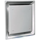 EGER EARD06W-SP RECESSED COLD AIR RETURN/SUPPLY COMBO BY EGER 24-IN X 24-IN 6-IN DIAMETER NECK