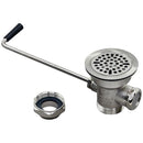 COMPONENT HARDWARE CHGD50-4151-F BRONZE BODY TWIST WASTE WITH DRAIN REDUCER 3-IN SINK OPENING