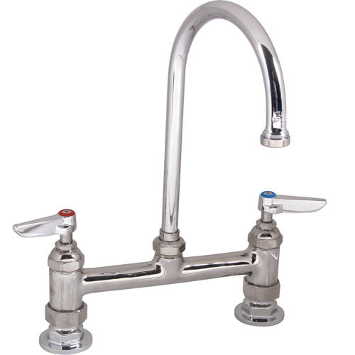 T&S 0321 FAUCET 8-INDECK GSNK LEADFREE