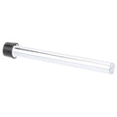 COMPONENT HARDWARE E15-0222 NICKEL-PLATED BRASS OVERFLOW TUBE FITS DRAINS WITH 1-IN ID