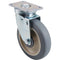 MAVRIK 1201103 CASTER PLATE(5-INOD SWVL GRAY)
