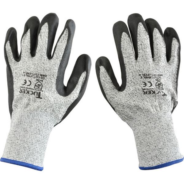 TUCKER 43603-XL CUT RESISTANT UTILITY GLOVES BY PYRAMEX SAFETY PRODUCTS SET OF 2