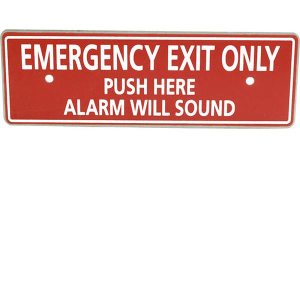 DETEX ECL-8220 EMERGENCY EXIT ALARM PADDLE BAR PLATE
