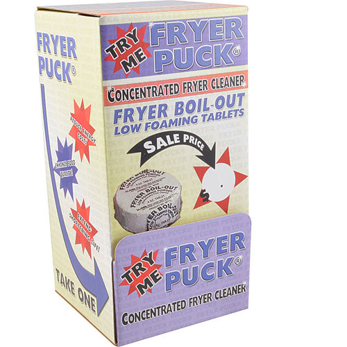 MAVRIK 1431176 TABLET FRYER BOIL-OUT BO X/40 FRYER PUCK COUNTER