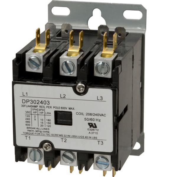 CLEVELAND CLEKE603902-3 CONTACTOR(3 POLE 30 AMP 240V)
