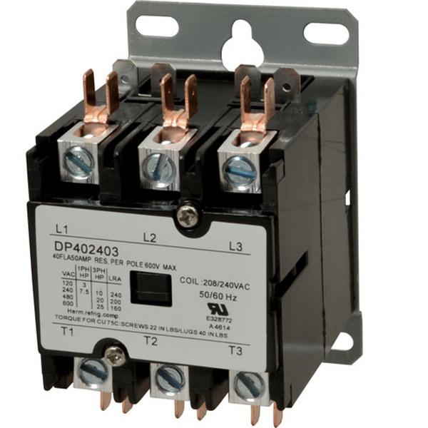 PITCO P5045356 CONTACTOR 40FLA 3P 20 8/240VAC