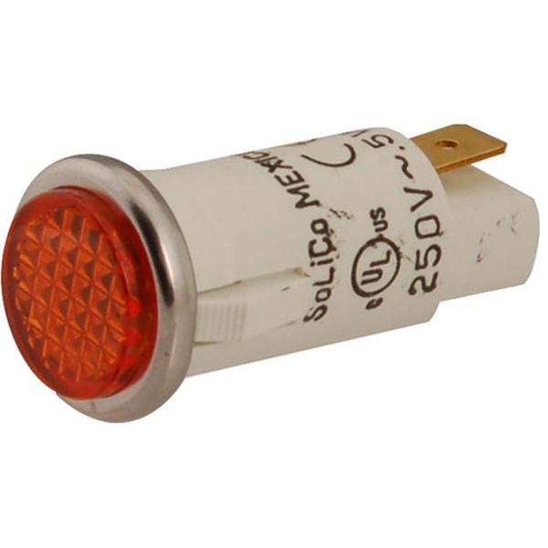 BLODGETT BL16539 FLAT LENS INDICATOR LIGHT AMBER LENS