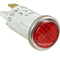 BLODGETT BL90101 FLAT LENS INDICATOR LIGHT RED LENS