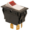 FRANKLIN CHEF 154006 DPST ON/OFF 4 TAB LIGHTED ROCKER SWITCH