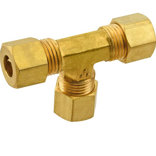 VULCAN VHFP019-08 BRASS TEE 1/4-IN OD TUBING