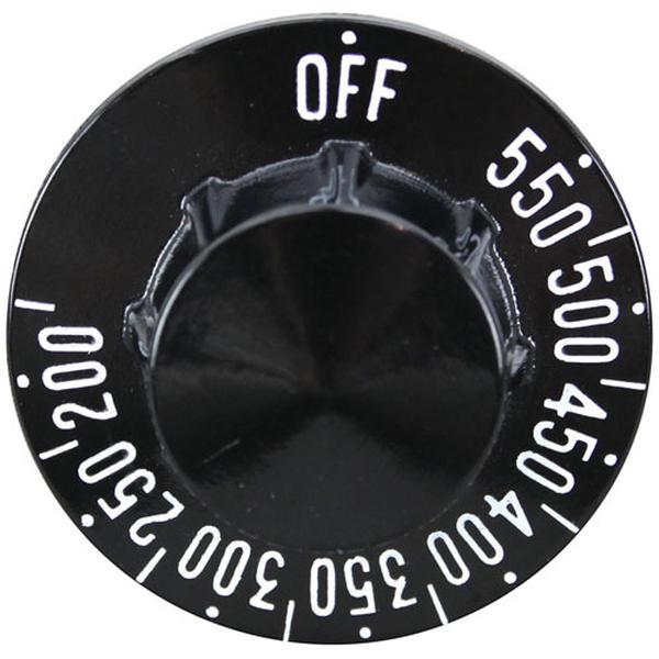 PITCO 60159801-C KNOB THERMOSTAT W/OFF 200-550