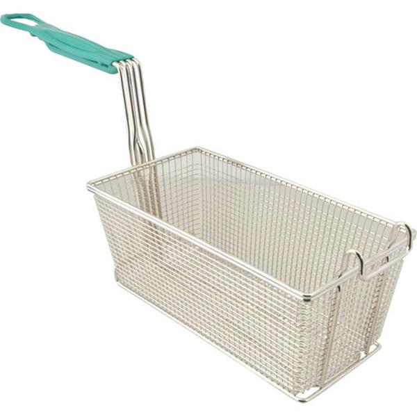 IMPERIAL 2035 FRYER BASKET/HALF SIZE W/ BLUE HANDLE 6 1/2 X 12 7