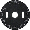 HOBART 498037-0000A DIAL PLATE 200-550F