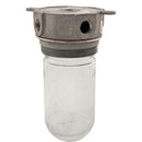 COMPONENT HARDWARE VXS-100-GL VAPOR-PROOF LIGHT FIXTURE WITH JUNCTION BOX PLAIN GLASS GLOBE