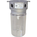 COMPONENT HARDWARE VXS-100-PC VAPOR-PROOF LIGHT FIXTURE WITH JUNCTION BOX PLASTIC GLOBE