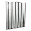 COMPONENT HARDWARE F50-2520-HD 25 IN X 20 IN STAINLESS STEEL BAFFLE GREASE FILTER