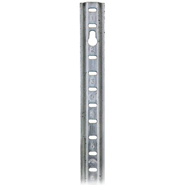STANDARD KEIL 2722-0035-1151 REMOVABLE KEYHOLE PILASTER ALUMINUM 72-IN LONG