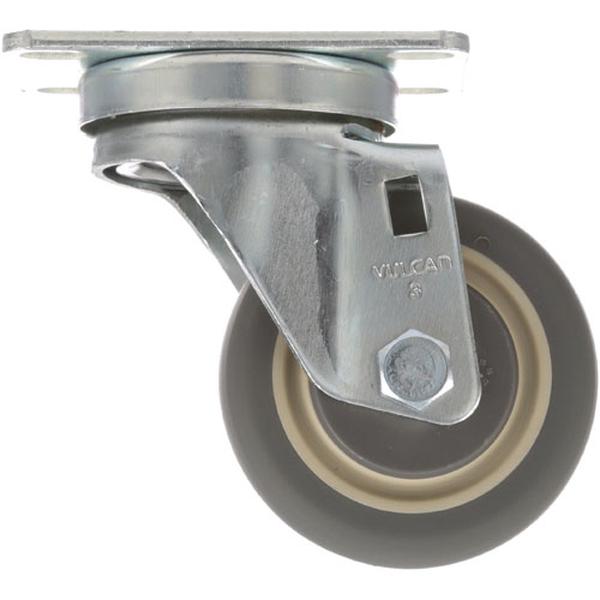 COMPONENT HARDWARE CMP1-3PPN 3 IN SWIVEL PLATE CASTER
