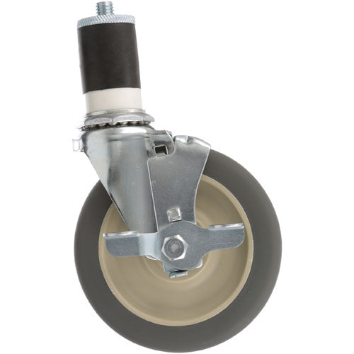 MAVRIK 262395 1 5/8 IN LOCKING EXPANDING STEM SWIVEL CASTER W/ 5 IN WHEEL