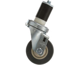 COMPONENT HARDWARE CMS3-3BPN SWIVEL STEM CASTER 3 W 1-1/2 OD TUBING
