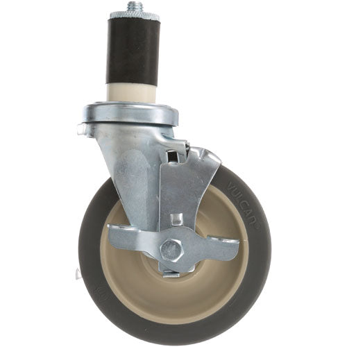 MAVRIK 262403 5 IN EXPANDING STEM SWIVEL CASTER W/ BRAKE