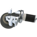 COMPONENT HARDWARE CMS4-3PBN 3 IN EXPANDING STEM SWIVEL CASTER W/ BRAKE