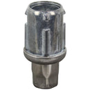 COMPONENT HARDWARE A10-0851-C 1-5/8-IN ROUND STAINLESS STEEL CLAD ZINC DIE CAST AD