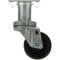 COMPONENT HARDWARE C47-0306-C SWIVEL PLATE CASTER W/ 3 IN WHEEL