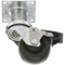 COMPONENT HARDWARE C47-0316-C PLATE CASTER WITH BRAKE