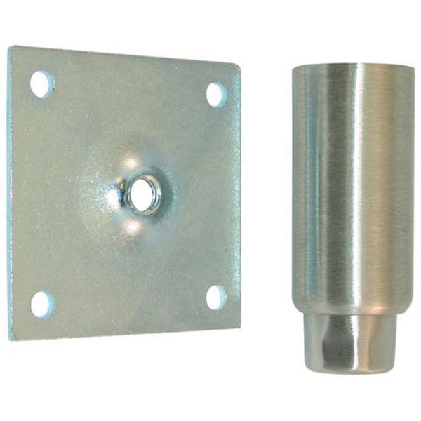 COMPONENT HARDWARE A41-5032 4 IN STAINLESS STEEL PLATE MOUNT LEG