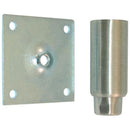 COMPONENT HARDWARE A48-5032-C 4-IN STAINLESS STEEL LEG REMOVABLE MOUNTING PLATE