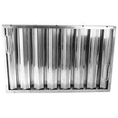 MAVRIK 263895 16 IN X 25 IN STAINLESS STEEL BAFFLE GREASE FILTER