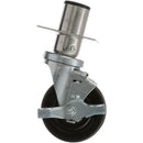 HOBART 421893-00001 4 IN PLATE CASTER WITH BRAKE