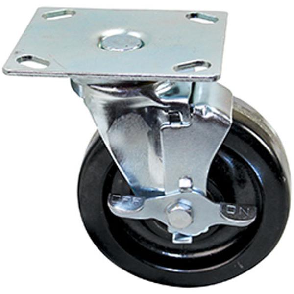 TRAULSEN 344-13140-01 6IN PLATE MTD CASTER W/VERTILO