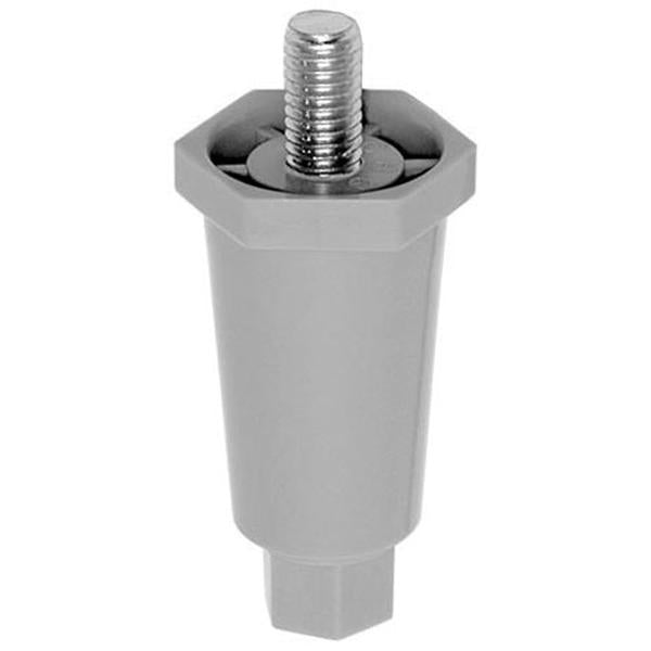 STAR Y7555 2-1/2-IN GRAY THERMOPLASTIC LEG 3/8-16 MOUNTING STUD