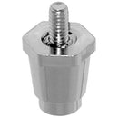 HOLMAN 2R-200709 CHROME-PLATED THERMOPLASTIC 1-IN SMALL LEG 1/4-20 MOUNTING STUD