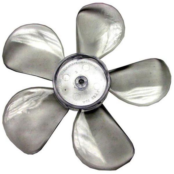 GLASTENDER 06001395 FAN BLADE EVAPORATOR 5 BLADE WHITE