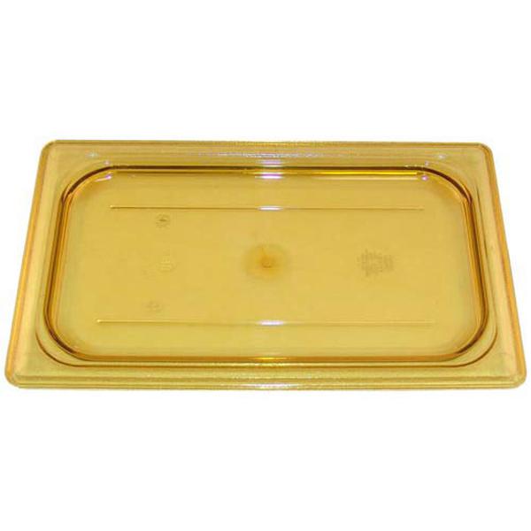CAMBRO 40HPC-150 1/4 SIZE AMBER H-PANâ„¢ HIGH HEAT FOOD PAN COVER