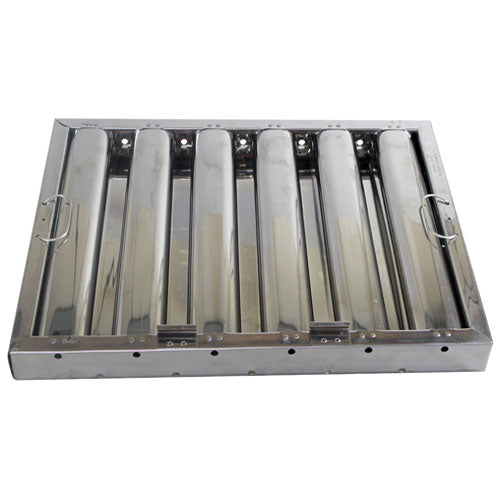 MAVRIK 31720 16 IN X 20 IN STAINLESS STEEL HOOD FILTER W/ HOOKS