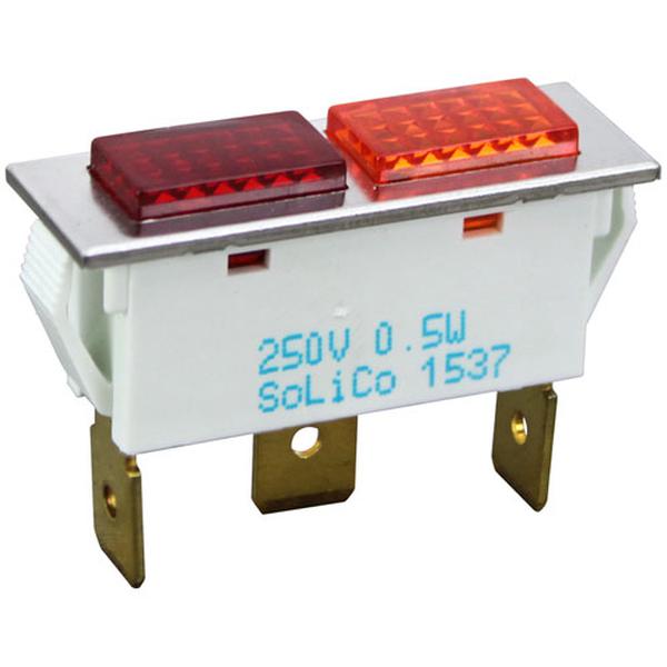 HOBART 00-345751-00002 250V RED/AMBER SIGNAL LIGHT