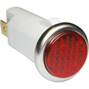 STAR WS-51157 250V HAT FLAT RED SIGNAL LIGHT
