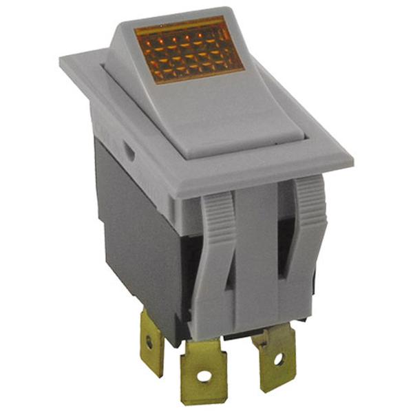 STAR WS-55127 DPST ON/OFF 4 TAB LIGHTED ROCKER SWITCH