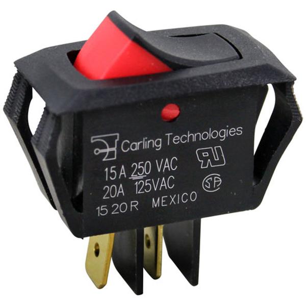 STAR 2E-Y8217 SWITCH ROCKER(SPST ON-OFF TB)