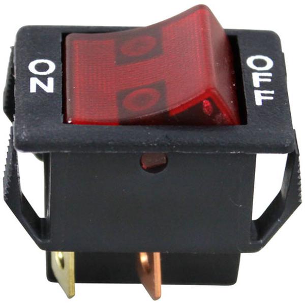 STAR 2E-Y8785 ON/OFF 4 TAB LIGHTED ROCKER SWITCH